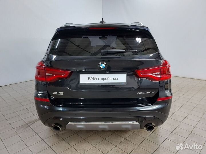 BMW X3 3.0 AT, 2019, 252 401 км