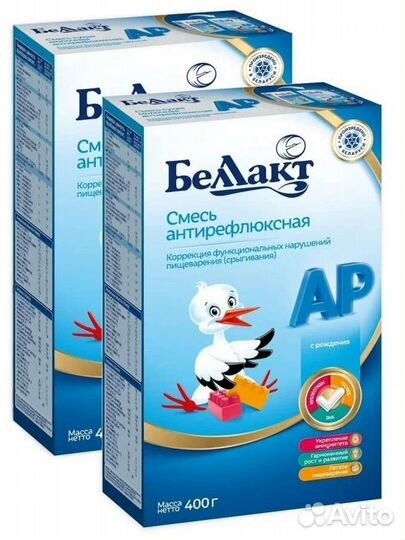 Смесь беллакт Антирефлюкс 400гр