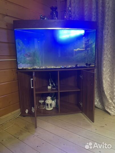 Аквариум с тумбой 170 литров