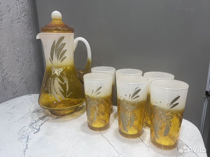 Графин со стаканами 6шт