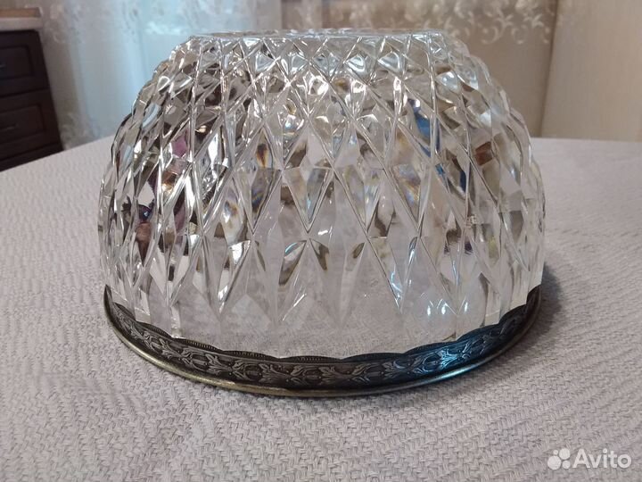 Хрусталь с мельхиором