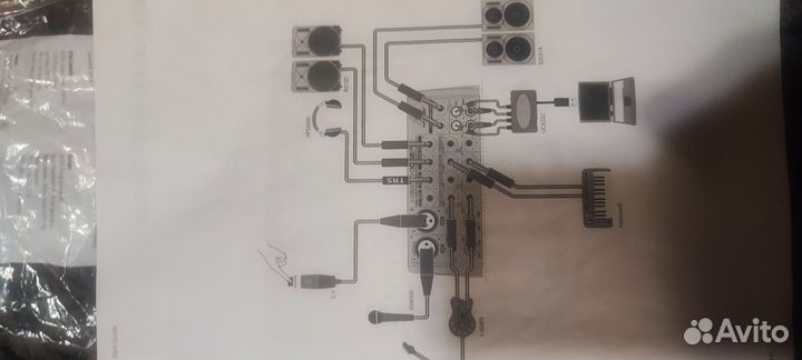 Микшерный пульт behringer 1202 fx