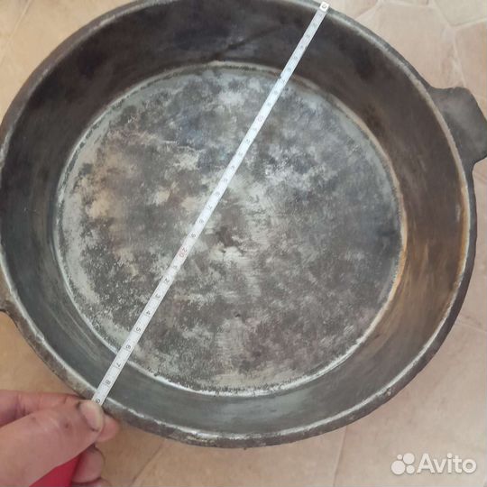 Чугунная сковорода СССР бу