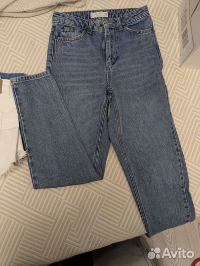Джинсы шорты бершка топшоп армани