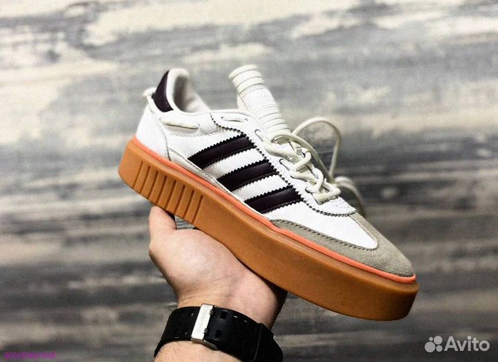 Кроссовки Adidas Ivy Park x Super Sleek 72 белые (Арт.59492)