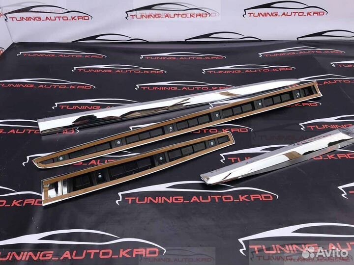 Молдинги дверей Toyota Land Cruiser Prado 150 G356