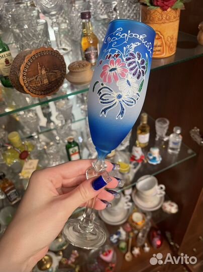 Бокалы ручная роспись подарок