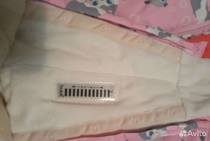 Комбинезон трансформер зимний 80, для девочки