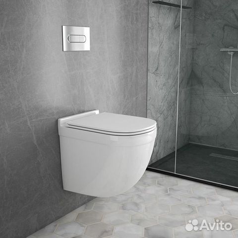 Инсталляция Grohe и подвесной унитаз