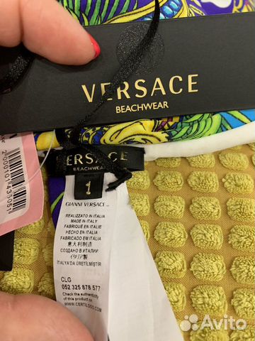 Купальник, Versace оригинал, 40 размер объявление продам