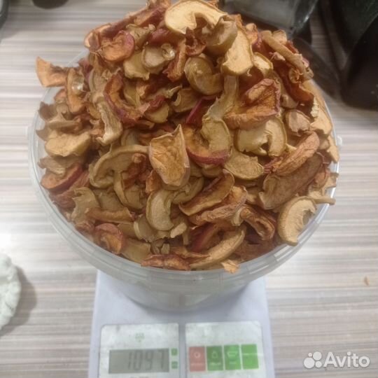Сушеные яблоки