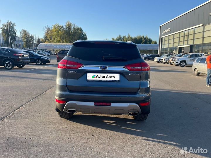 Geely Atlas 2.4 AT, 2021, 99 366 км