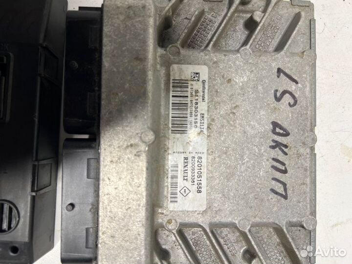 Блок управления двигателем Renault Logan L4SR К4М