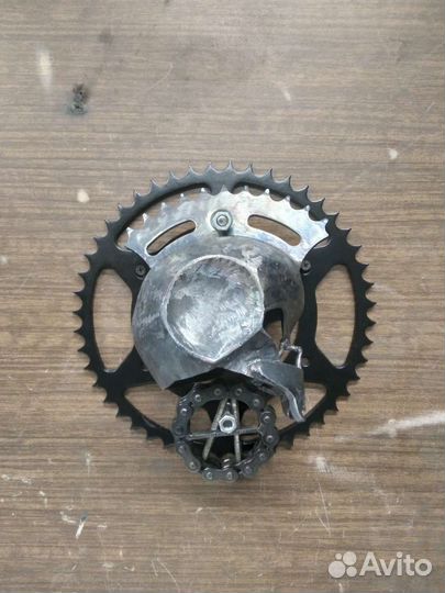 Скульптура из металла 