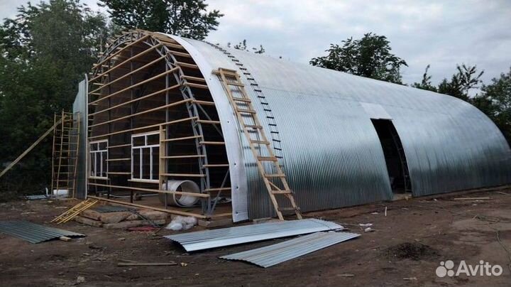 Фермы металлические для ангара 15м15000 мм