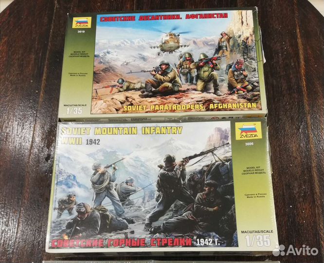 Сборная модель солдаты