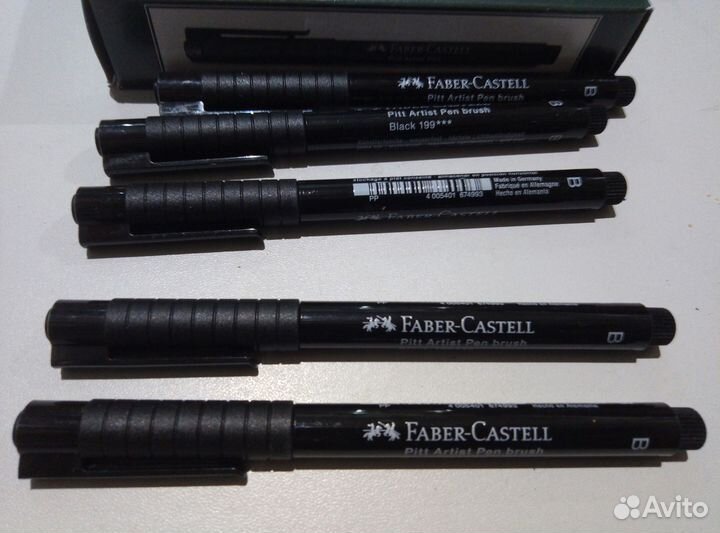 Ручка - кисть Faber - Castell Черная