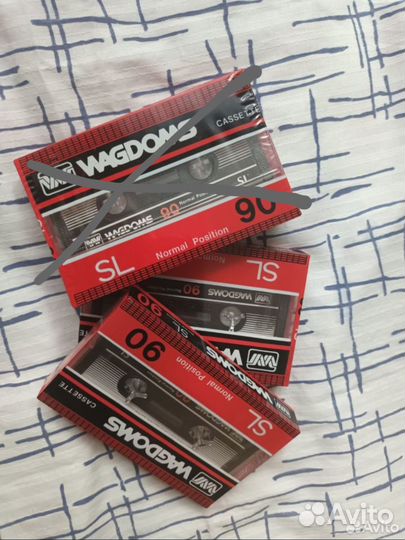 Аудиокассеты Wagdoms SL 90-2 штуки Новые