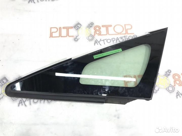 Стекло боковое глухое левое Toyota prius ZVW30 20