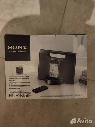 Док станция sony для iPhone. Новая