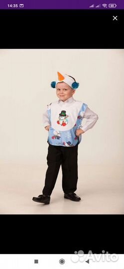 Костюм снеговика