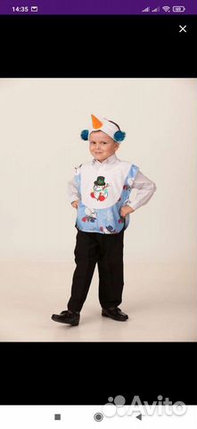 Костюм снеговика