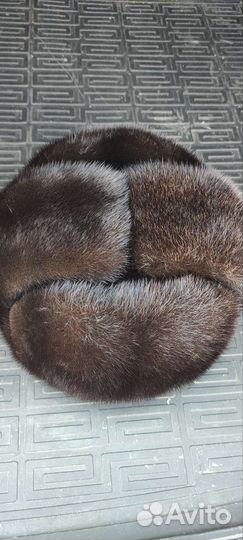 Норковая шапка мужская новая