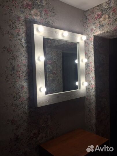 Гримерные зеркала с лампочками