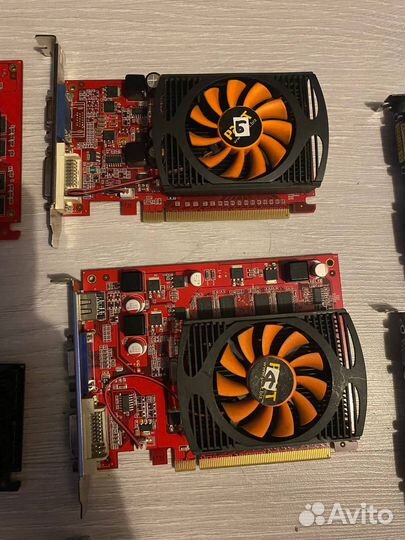 Видеокарты для компьютера Geforce-GT 210, 220, 240