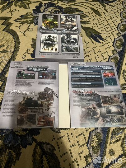 Сборник игр Ultimate Strategy Pack Box (рс)