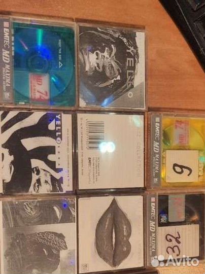 Минидиск MD mini disc 60, 74, 80 min