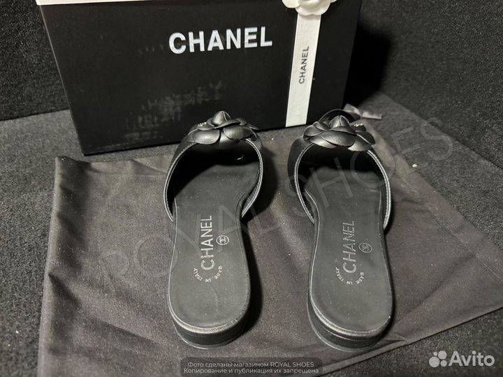 Шлепанцы женские Chanel