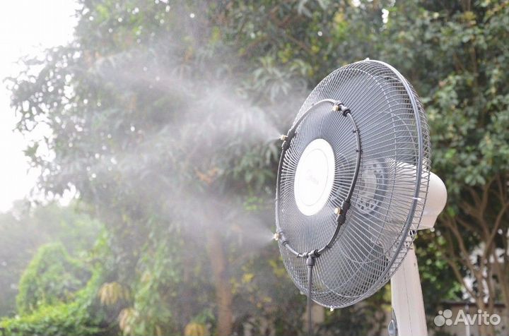 Система полива/охлаждения туманом