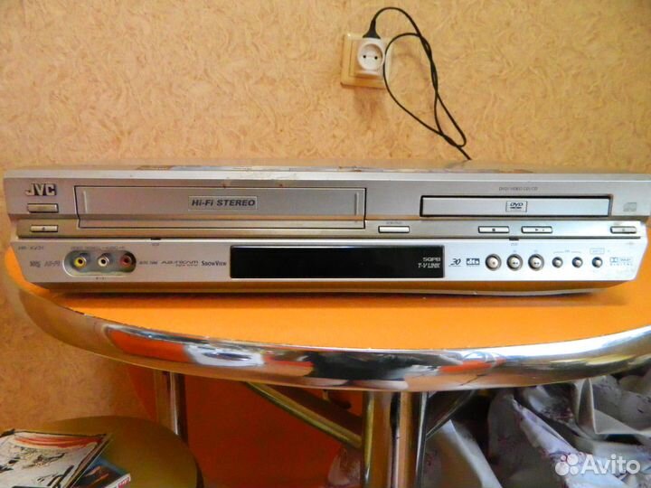 Dvd+vhs JVC нет пульта