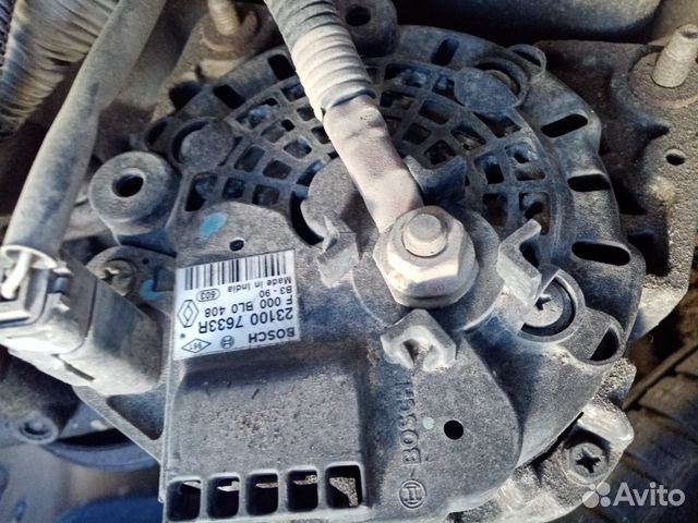 Renault logan 2 генератор