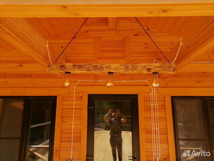 Светильники ручной работы для бань и дачь, терас