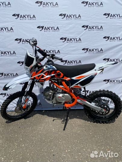 Питбайк Kayo basic TT125EM Акула Мотосалон