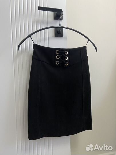 Замшевая юбка