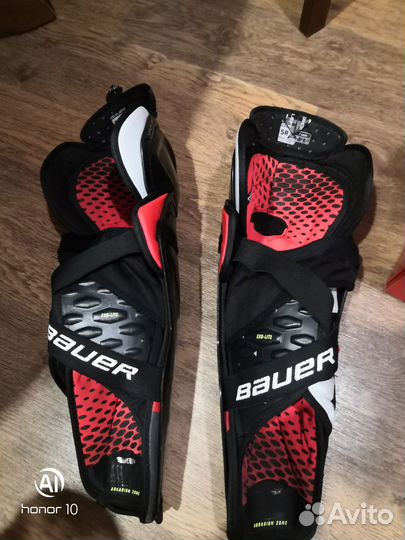 Хоккейные наколенники bauer hayperlite sr 17