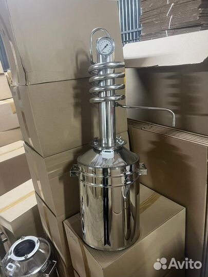 Дистиллятор фланцевый на 35 литров Умелец цфс35