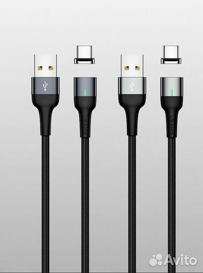 Usams светодиодный магнитный кабель