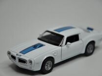 Модель автомобиля Pontiac Firebird 1972 металл