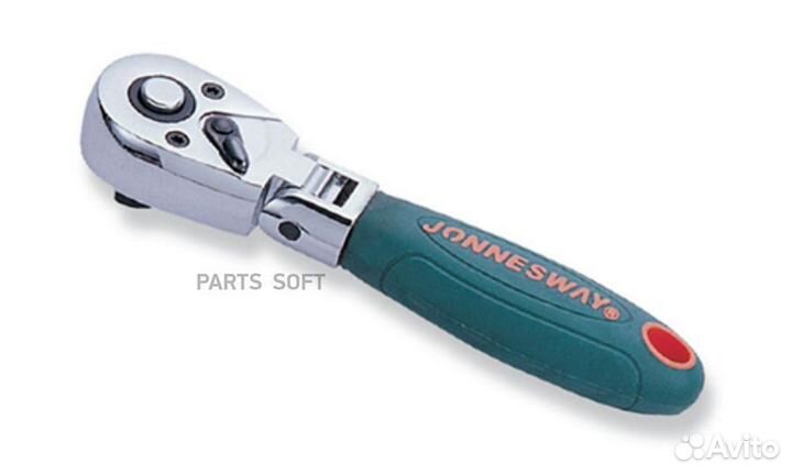 Jonnesway R4202 Трещотка короткая с шарниром 36 зу