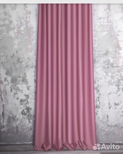 Блэкаут шторы Марсель Французский розовый