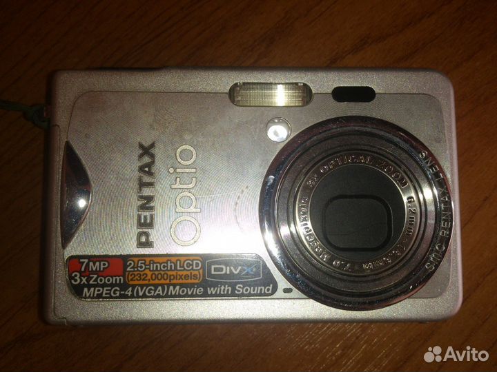 Фотоаппарат Pentax Optio S7