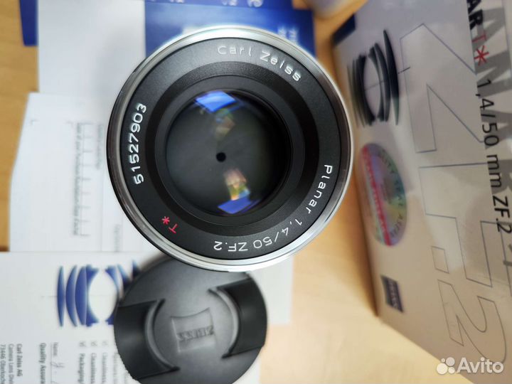 Zeiss Planar T* 50/1.4 ZF.2 для Nikon F новый
