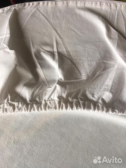 Простынь на круглую кровать 200 см IKEA