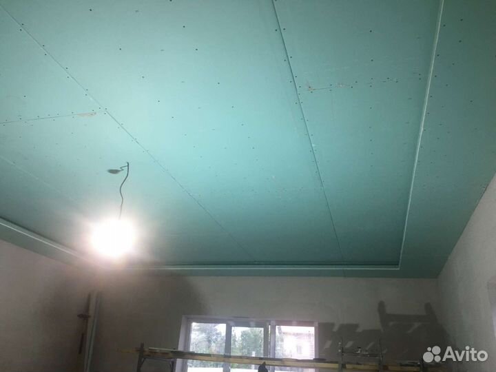 Монтаж гипсокартона