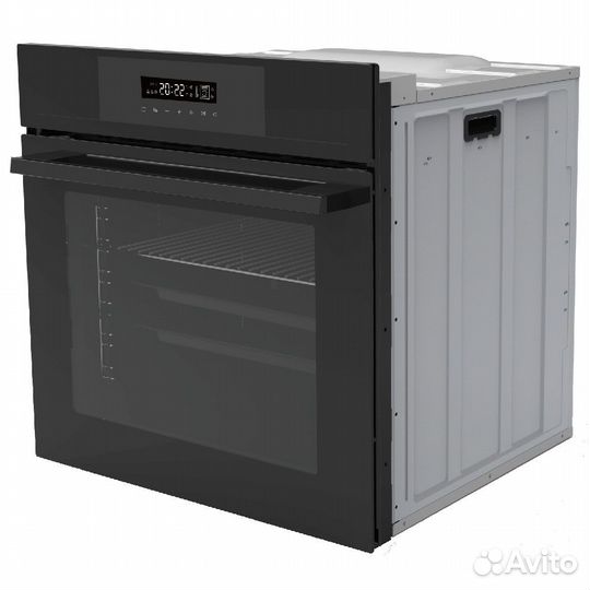 Встраиваемый электрический духовой шкаф haier hox-fp3agb черный