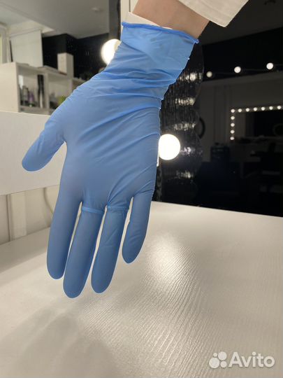 Перчатки Connect чистый нитрил все размеры